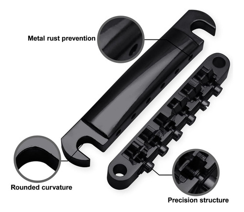 Jidiyi String Saddle Tune Bridge E Tailpiece Matic Para