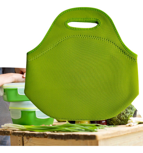 2pcs Tote Bag Waterproof With Zipper Grocery Container For