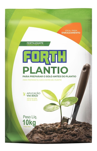 Imagem 1 de 4 de Fertilizante Adubo Forth Plantio - 10kg + Brinde Surpresa