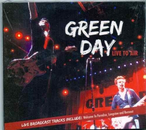 Cd Green Day - Live To Air - Digipack