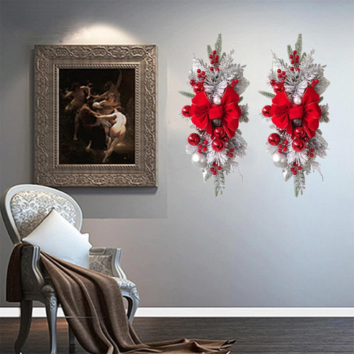 3 Guirnaldas Navideñas Para Decoración De Escaleras Con Luce