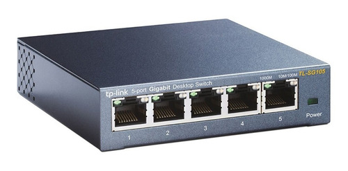 Switch 05 Portas Tp Link Ls105g Gigabit 10/100/1000mbps