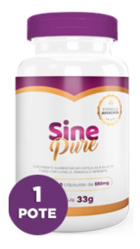 Remedio Para Emagrecer - Sine Pure Suplemento 100% Original