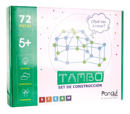 Set de construcción Panguitoys Tambo - Set de construcción 72 piezas  en  caja