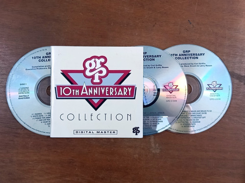 Cd Grp 10th Anniversary Collection (1992) Jazz 3cd Usa R5