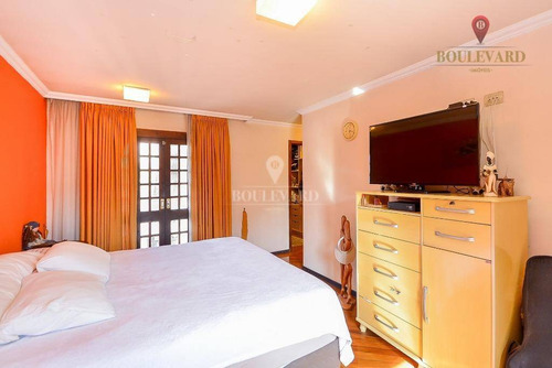 Casa Com 3 Dormitórios À Venda, 332 M² Por R$ 1.200.000 - Capão Raso - Curitiba/pr - Ca0168