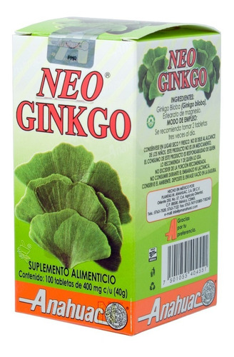 Neo Ginkgo (100 Tabs) Anahuac