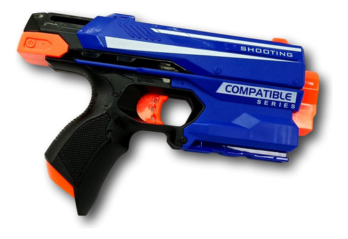 Pistola Lanza Dardos Con 8 Balas Juego De Tiro