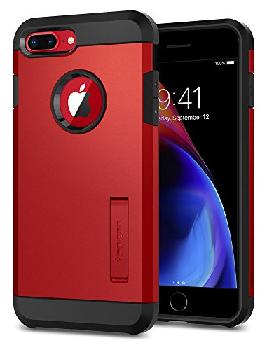 Funda Para iPhone 8 Plus iPhone 7 Plus 2018 Rojo-02
