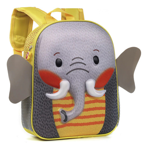 Mochila Escolar Infantil Nene Nena Jardin Diseño Alto Reliev