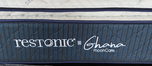 Colchon Queen Size Restonic De Colchoneta Ghana Moon Care