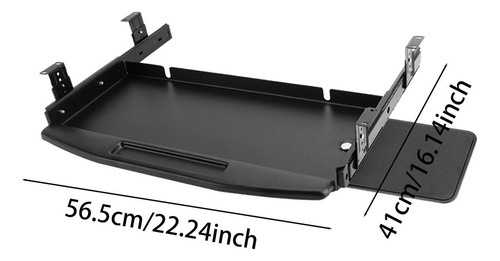Bandeja Para Teclado Para Tablero Negro Con Ratón