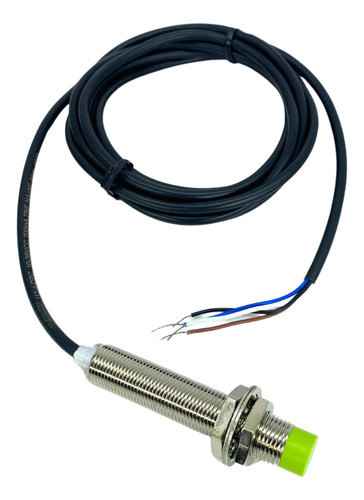 Sensor Indutivo Pnp 12mm 12/24vcc 4 Fios Na Nf M12