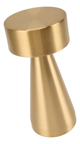 D Sensor De Toque De Mesa Led Portátil De Metal Dourado De