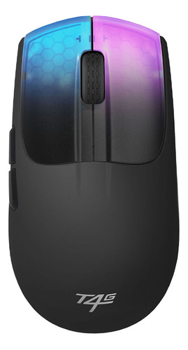 Mouse Gamer T4g Raptor Rgb, Usb Bluetooth, 6 Botones, Negro