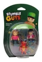Comprar Pmi Stumble Guys Pack X3 Ms Stumble Gamer Gina Dragon Figura