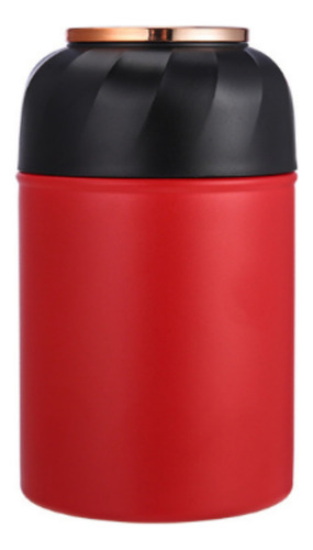 Termo Portatil Comida Caliente Fría Sopa Acero Inox. 500ml Rojo