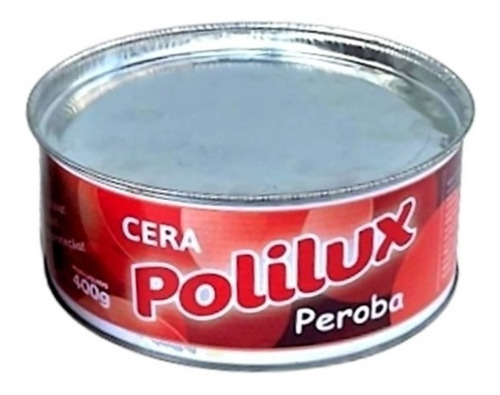 Cera Pastosa Polilux Para Móveis Madeira Lata Peroba 400g