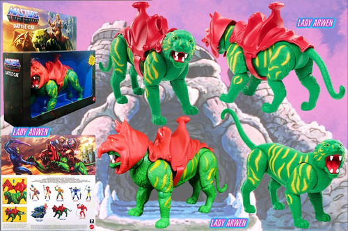 Masters Of The Universe Battle Cat Origins Motu He-man Heman