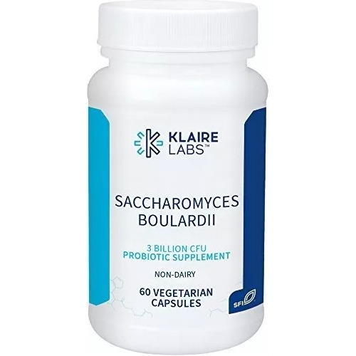 Klaire Labs Saccharomyces Boulardii - Probiotic (60 Count (