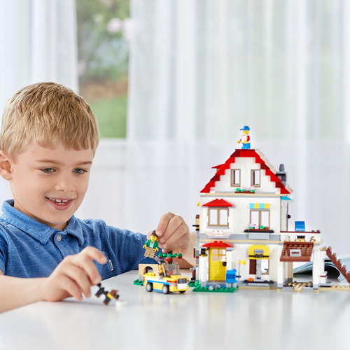 Kit De Construcción Lego Creator Modular Family Villa 31069