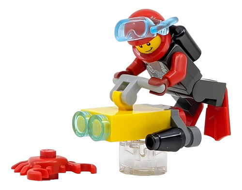 Lego City - Buceador Con Scooter Submarino (952107)