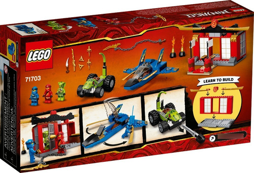 Imagem 2 de 7 de Lego Ninjago Batalha Lutador Da Tempestade - 165 Pçs - 71703
