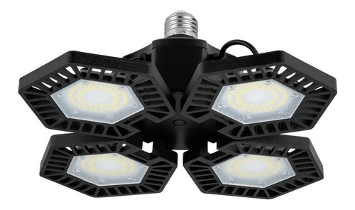 Luminario De Led 100w, Aluminio Con 4 Paneles Abatibles