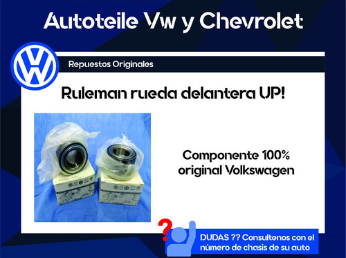 Ruleman Rueda Delantera Up!