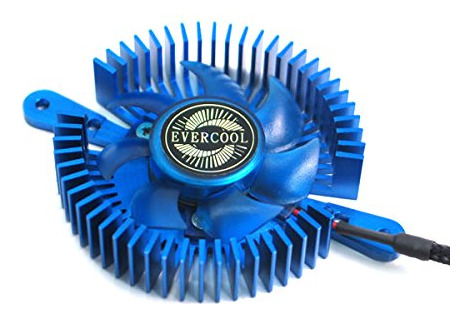 Evercool Mini Universal Led Vga Cooler Azul Codigo: Vc-ri-bl