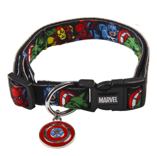 Collar Para Perro Con Diseño The Avengers Marvel