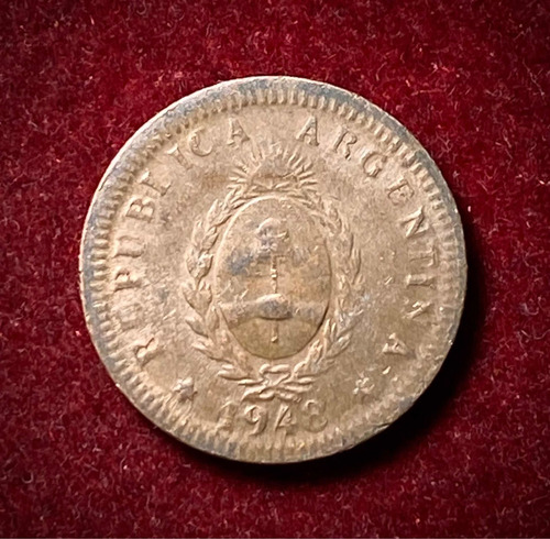 Moneda 2 Centavos Argentina 1948 Km 38 A Cj 183