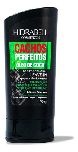 Kit Hidrabell Cachos Perfeitos - Shampoo + Leave-in 2x285g