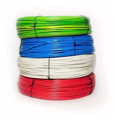 Rollo Cable Multifilar 50 Metros 2mm Varios Colores