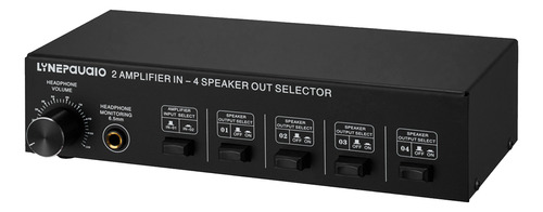 Selector 4 Selector 4 Switch Out Con Auriculares Con 2 Altav