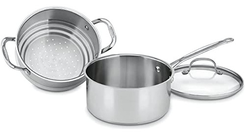 Set De Vaporera Chef's Classic Cuisinart De 3 Piezas