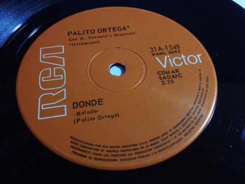 Simple - Palito Ortega - Gracias Mamá / Donde