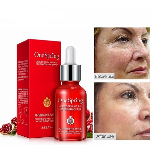 Imagen 9 de 10 de Set 3 Serum Té Verde Granada Vitamina C Hidratan Suavizan