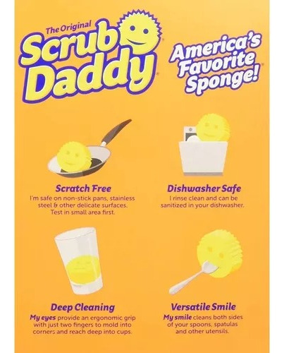 Scrub Daddy Modelo Scrub Daddy Fibra 1 Pza