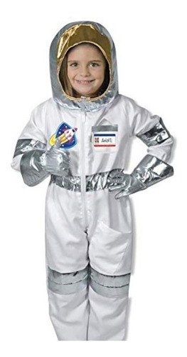 Disfraz Astronauta Para Niño Y Niña Talla Grande