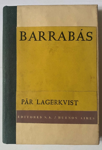 Barrabás  / Par Lagerkvist     A9