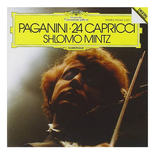 Cd Paganini | Shlomo Mintz 24 Capricci #m 