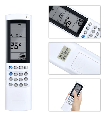 Reemplazo De Control Remoto Universal Rc08c F