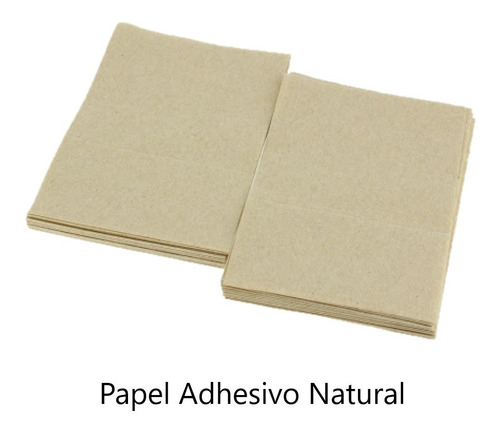 Papel Adhesivo Natural Carta Mate X 50 Uds