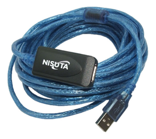 Cable Usb Alargue 10 Metros Amplificado Nisuta Ns-caexus10