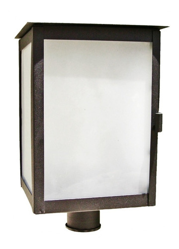 Imagen 2 de 5 de Lampara Farol Con Poste 2,5 Mts Para Cementar Para Led M2004
