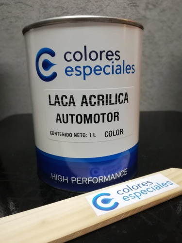 Laca Acrilica Automotor (colores Varios) 1 L.
