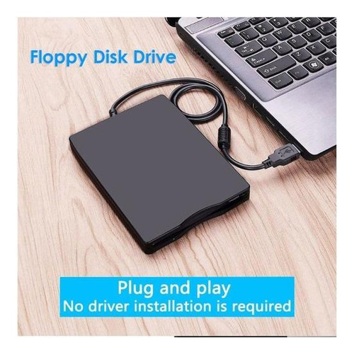 Adaptador De Reprodutor De Disquete Externo Com Porta Usb 3.