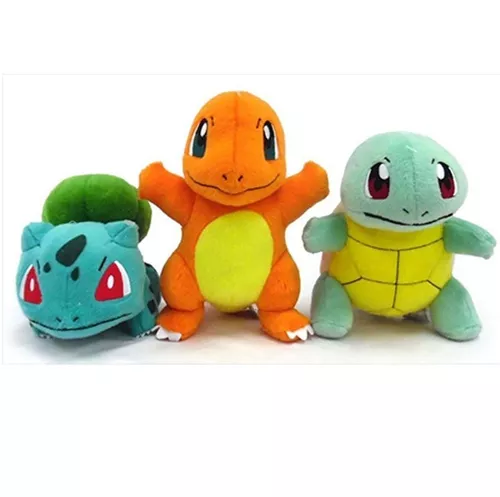 Kit 5 Pelúcias Pokémon Xy - Originais Tomy - Pokemon Raro em