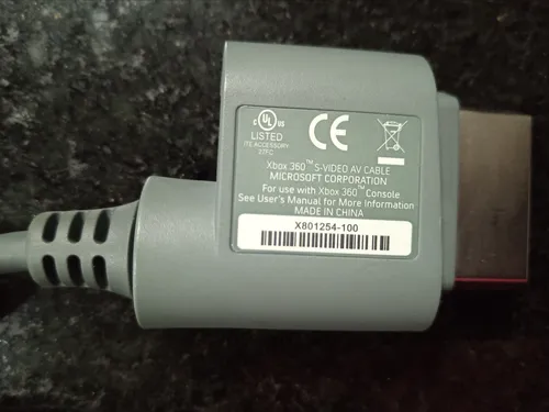 Cable Av Original Para Xbox 360 Arcade, Elite Y Slim (Usado)